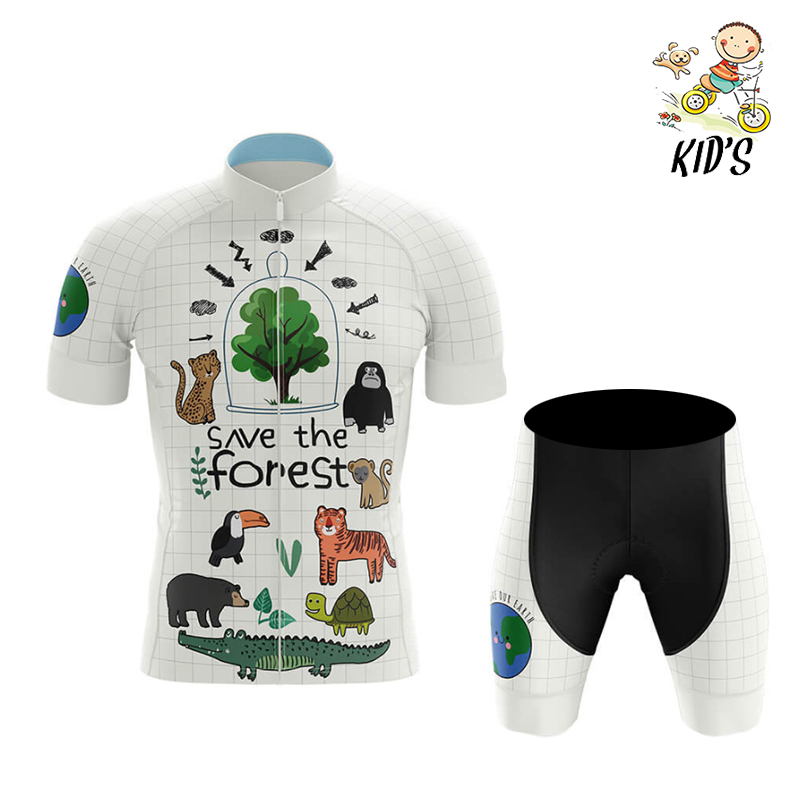 Baby Clothing Factory - 2023 Kinder Cartoon Rad trikot Set