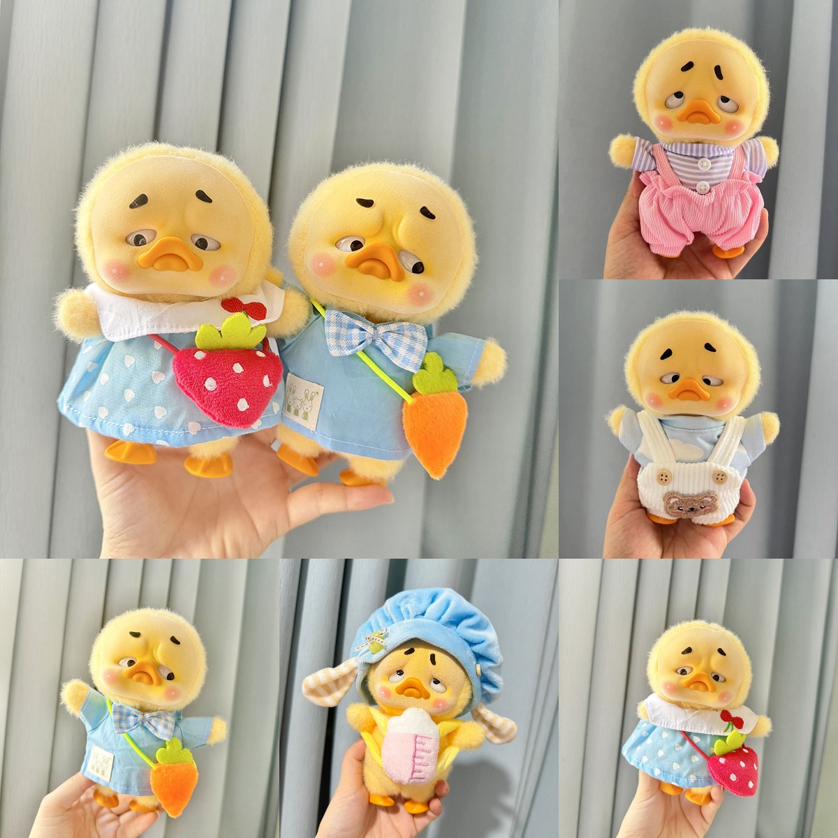 Baby Clothing Accessories - Kindergarten-Sets, nervige Ente, verärgert, Entenkleidung, Plüsch-Serie,