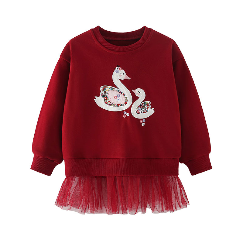 Baby Clothing Embroidery - 3-8T Tiere Stickerei Applikation Mädchen Kleinkind