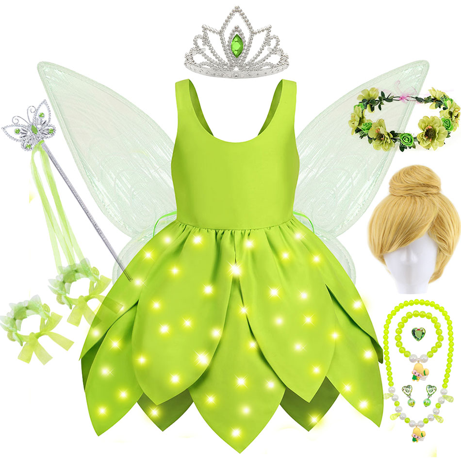 Baby Clothing For Girls - Baby Mädchen Tinker Bell Fee Kleid