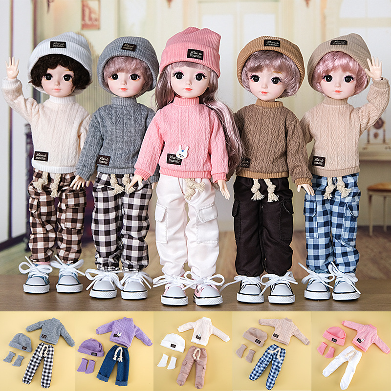 Baby Clothing Accessories - 1/6 BJD 30CM Anime-Puppe Modischer Freizeitanzug