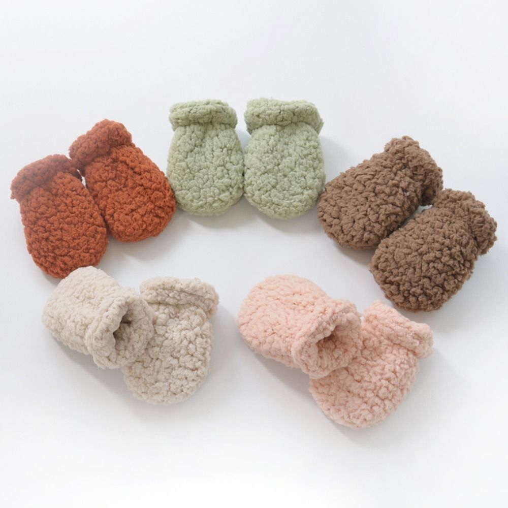 Baby Mittens Scratch - Plüsch Fleece Kleinkind Handwärmer Handschuhe Winter