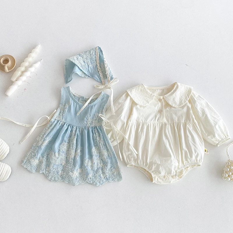 Baby Clothing Embroidery - 2023 neue Herbst Neugeborenen Baby Mädchen