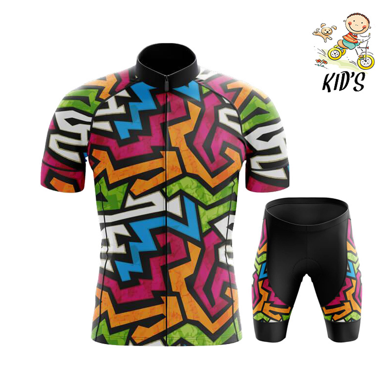 2023 Kinder Cartoon Rad trikot – Baby Clothing Factory Bewertung und Preis