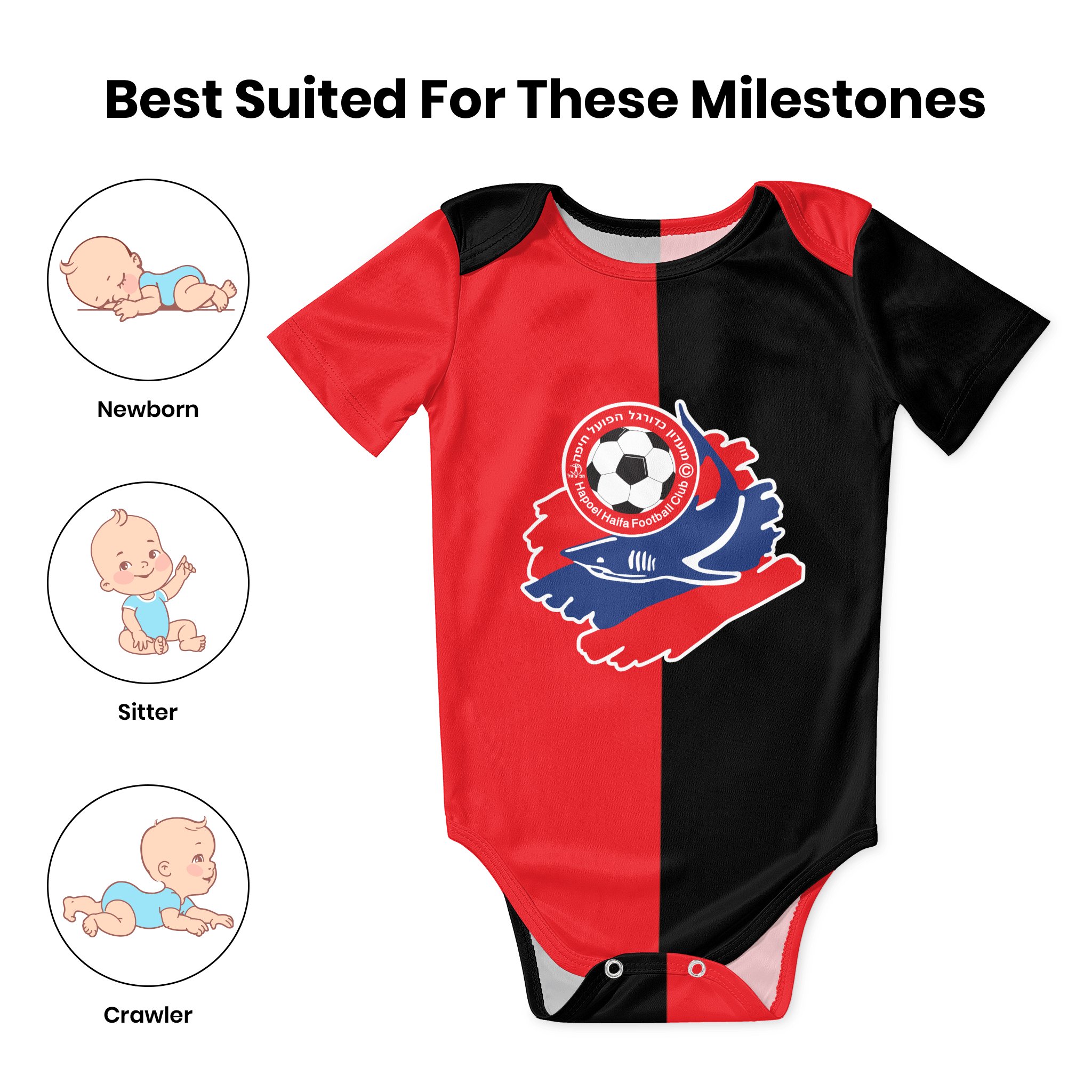 Hapoel Haifa Baby Bodysuit Uni – Baby Clothing Accessories Bewertung und Preis