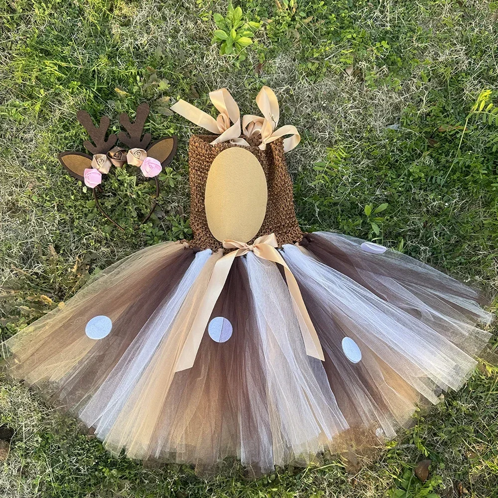 Hirsch-Tutu-Kleid für Mädchen, – Baby Clothing For Girls Bewertung und Preis