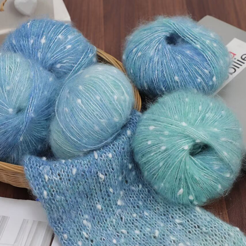 Alpaka-Mohair-Garn, gehäkelt,  – Baby Clothing Yarn Bewertung und Preis