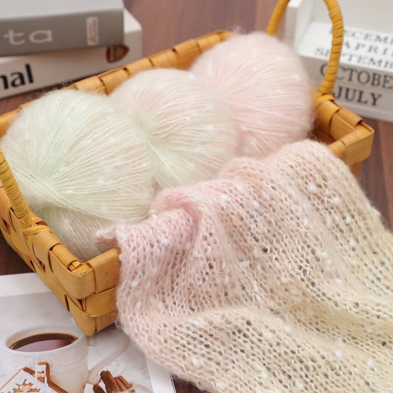 Alpaka-Mohair-Garn, gehäkelt,  – Baby Clothing Yarn Bewertung und Preis