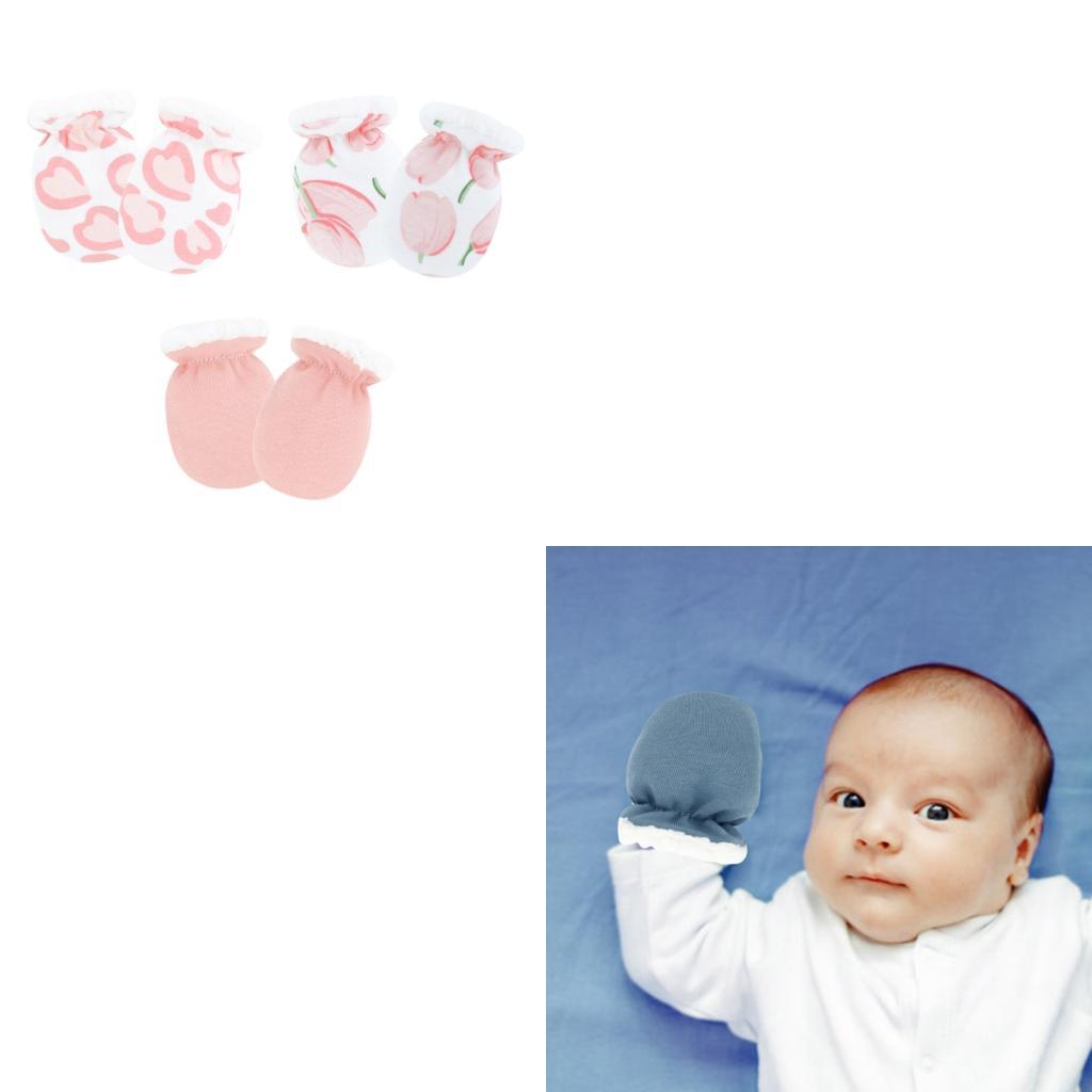 J2HD -Set von 3 Paar Baby Krat – Baby Mittens Scratch Bewertung und Preis
