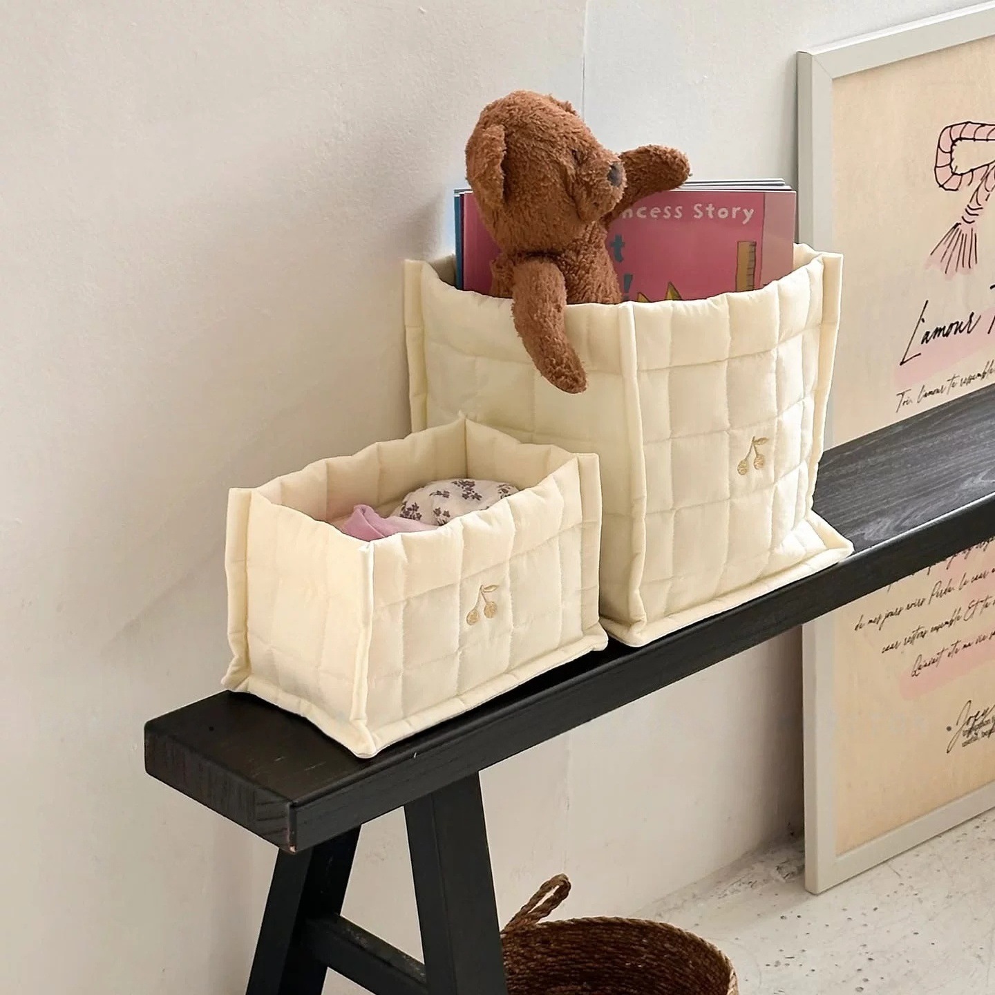 Kirschblüten-Stickerei Baby-Wi – Baby Clothing Clearance Bewertung und Preis