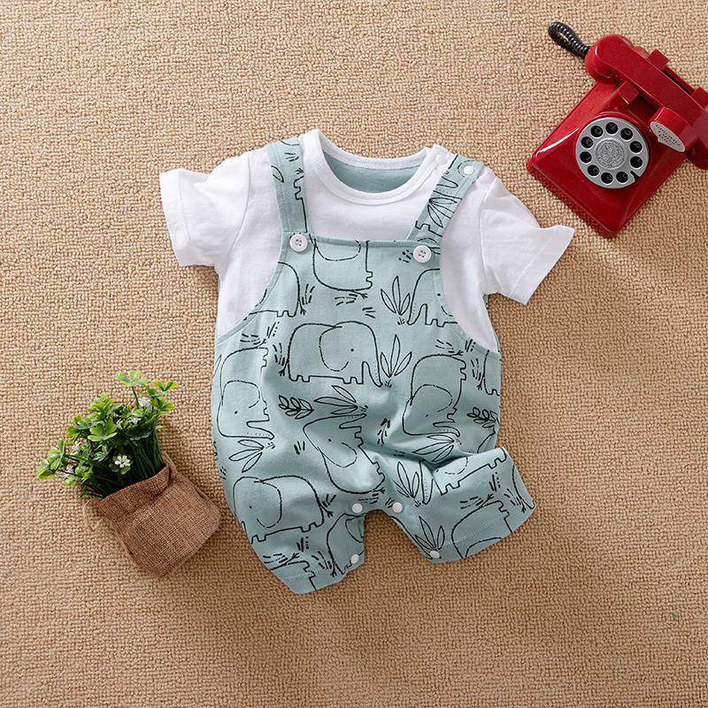Nette Tier-elefant 0-12Months  – Baby Clothing Elephant Bewertung und Preis