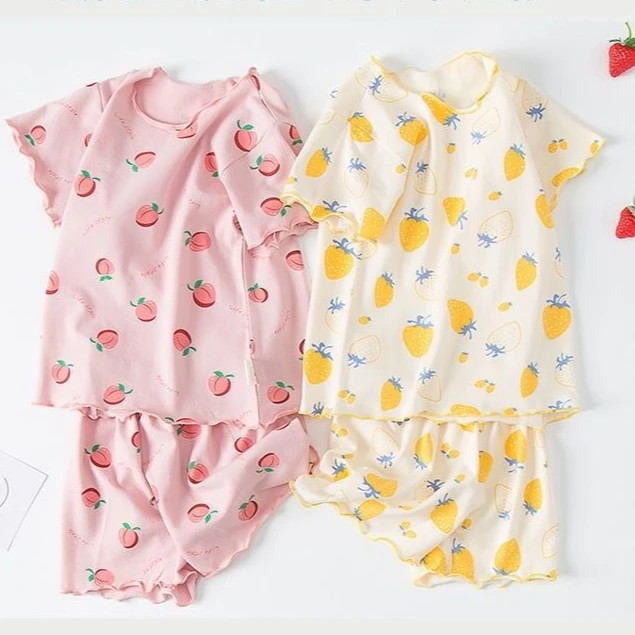 Sommer-Pyjama-Set für Mädchen, – Baby Sleep Suit Bewertung und Preis