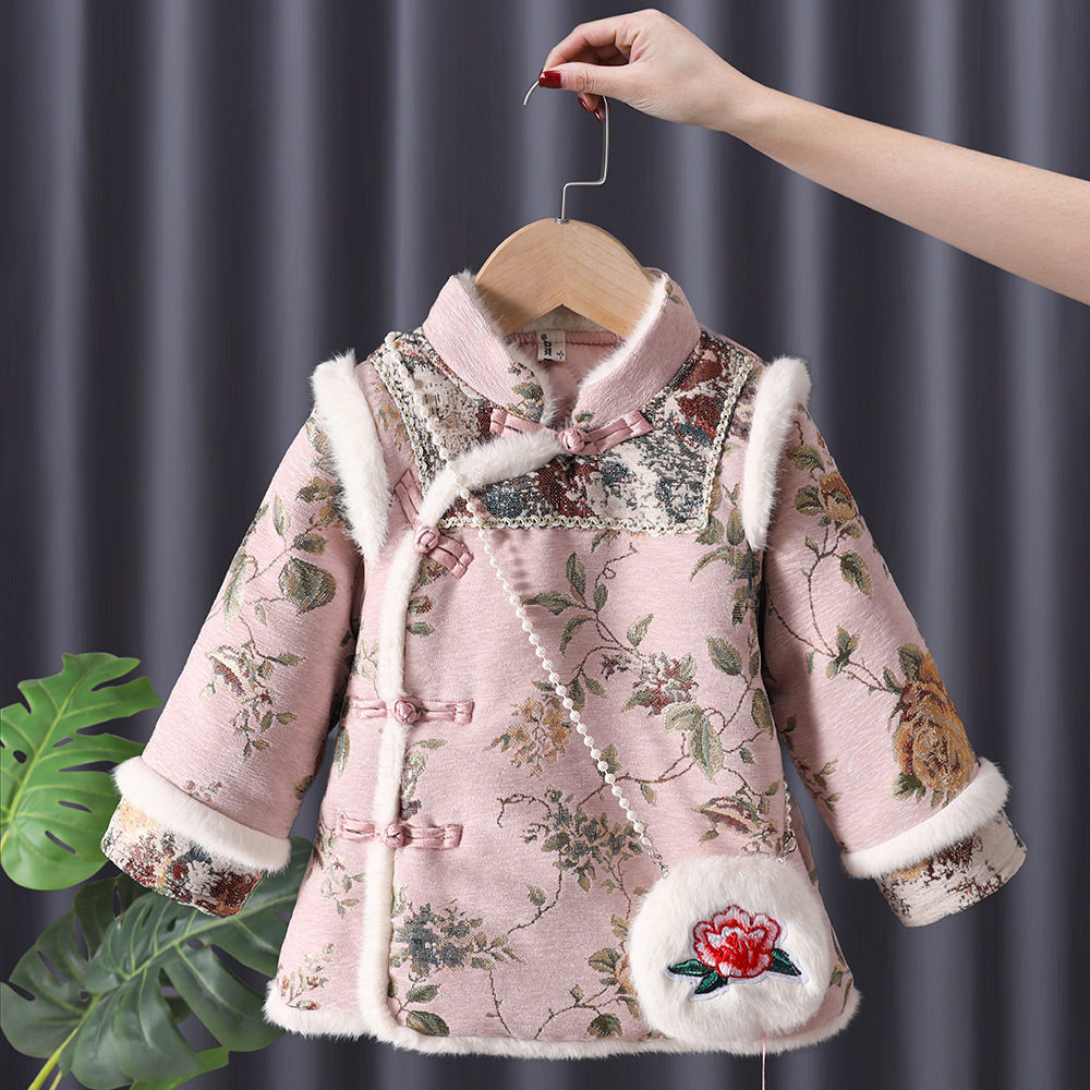 Winter Baby Mädchen Hanfu Kind – Baby Clothing Embroidery Bewertung und Preis
