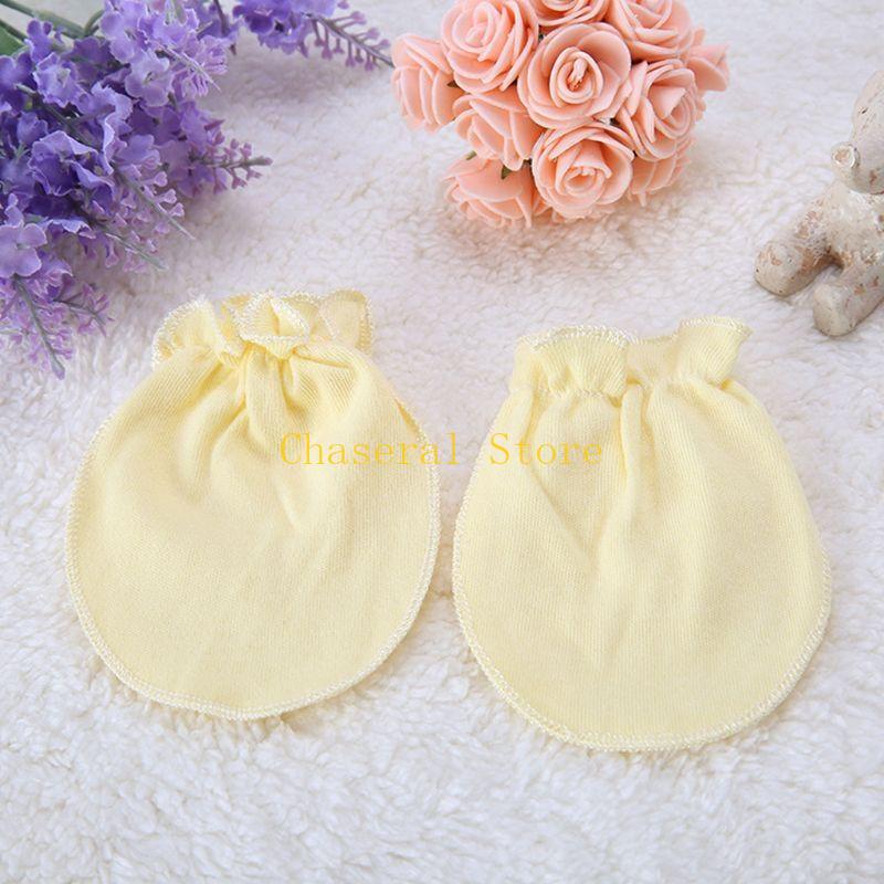 E7CE Niedliches Fäustling-Set  – Baby Mittens Scratch Bewertung und Preis