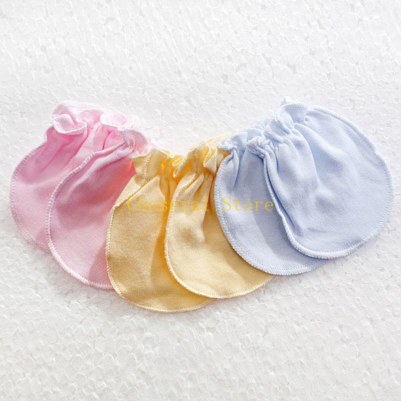 E7CE Niedliches Fäustling-Set  – Baby Mittens Scratch Bewertung und Preis